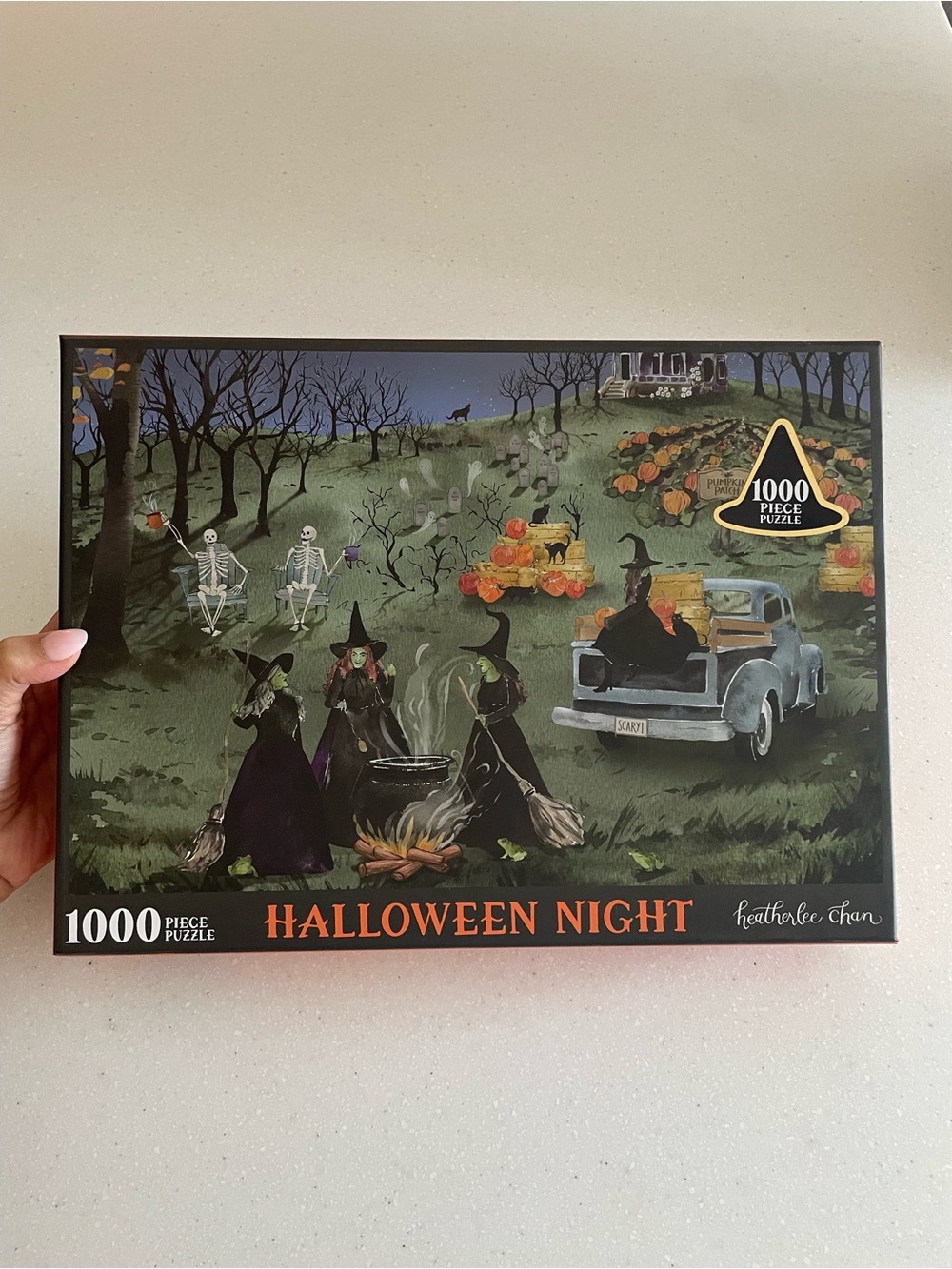 Heather Lee Chan - 1000 Piece Puzzle // Halloween Night